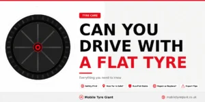 Can You Drive With a Flat Tyre
