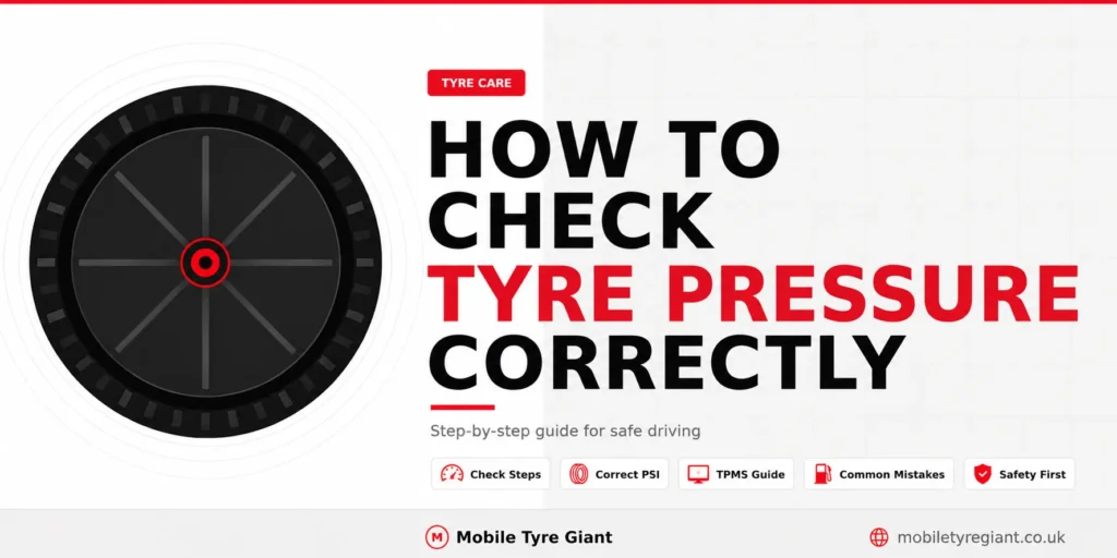 How to check tyre pressure correctly