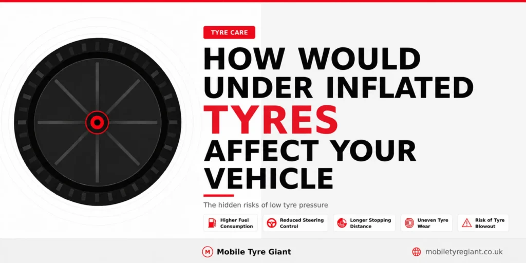 How Would Under Inflated Tyres Affect Your Vehicle