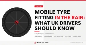 Mobile Tyre Fitting in the Rain