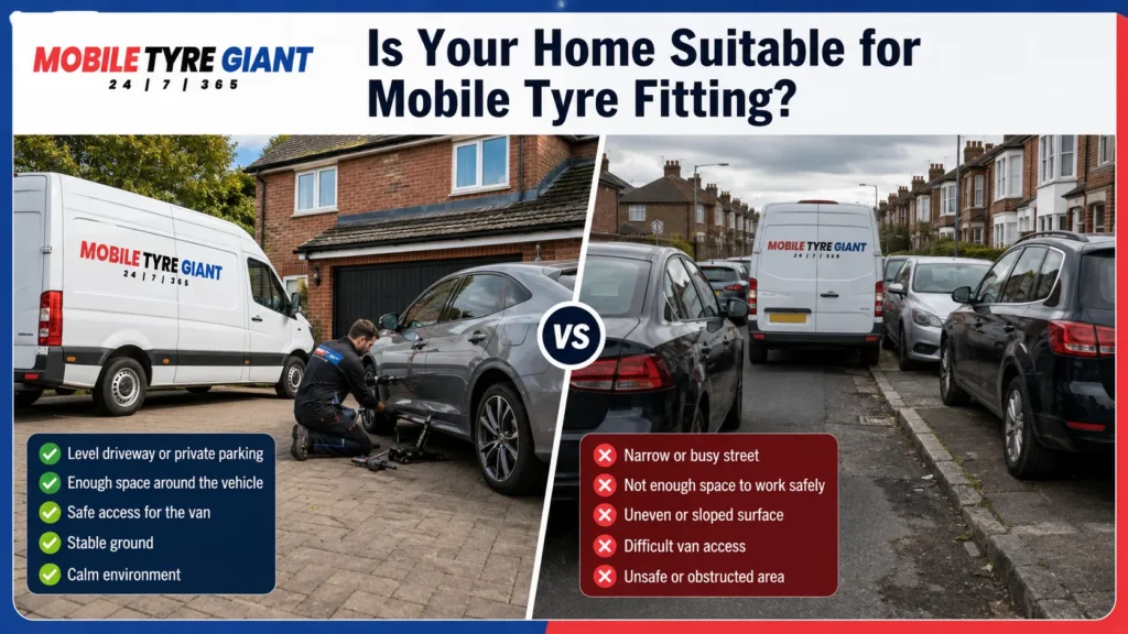 Is Your Home Suitable for Mobile Tyre Fitting