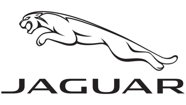 Jaguar leaping cat logo with the Jaguar wordmark below on a white background.