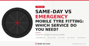 Same-Day vs Emergency Mobile Tyre Fitting